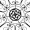 Glitzhome® 23.75" Traditional Iron Scroll Wall Décor